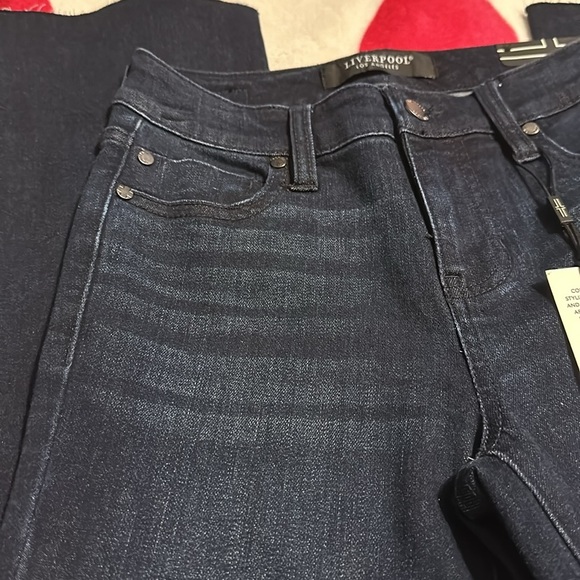 Women's Dark Blue Jeans - Picture 6 of 16